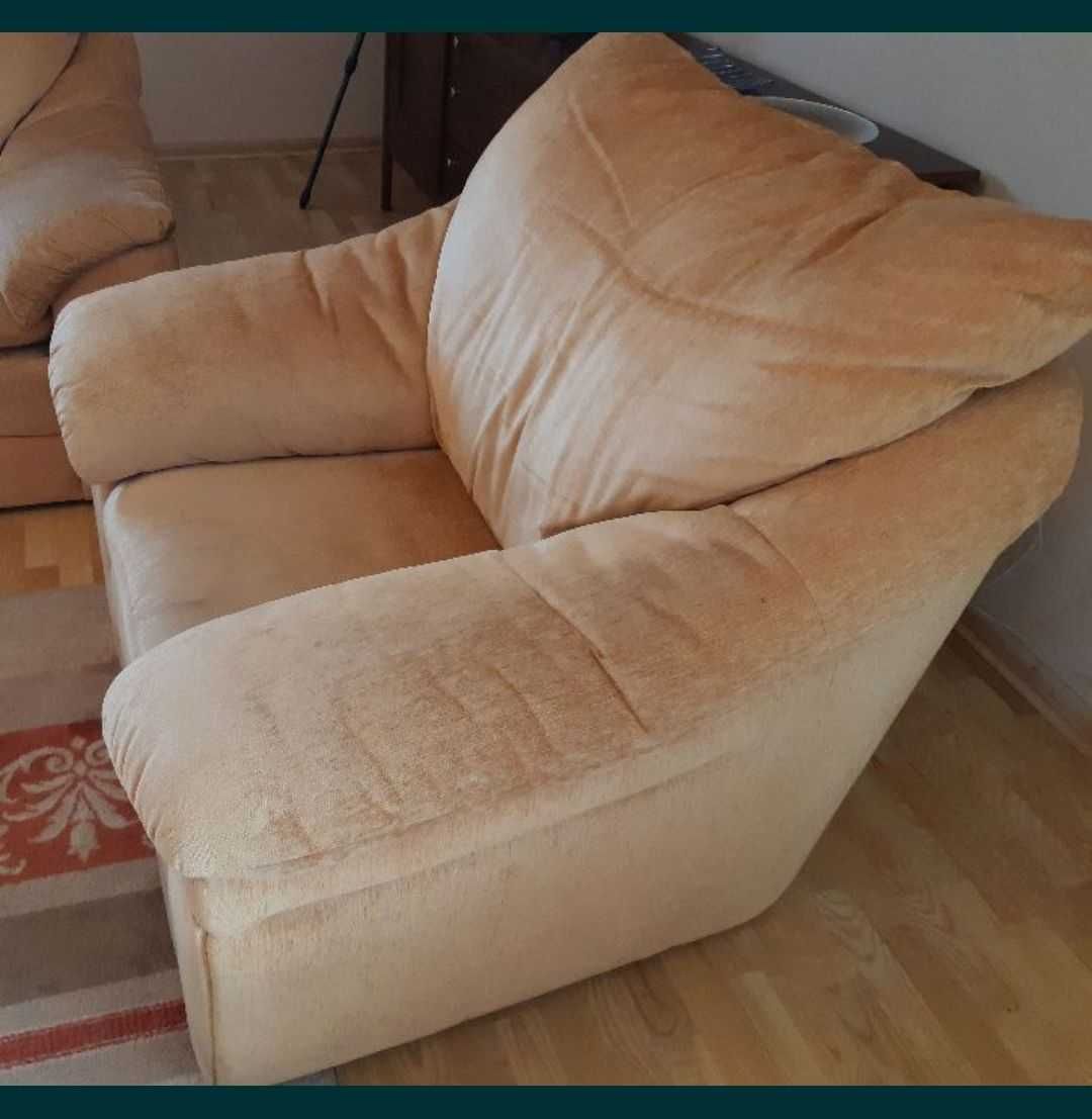 Wajnert kanapa trzyosobowa i dwa fotele