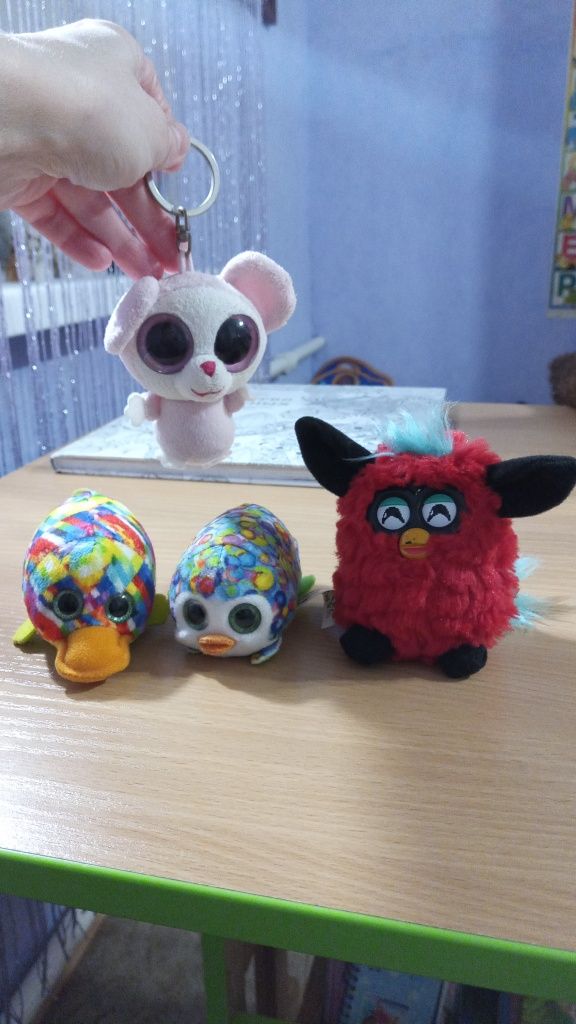 Глазастик Фьорбі Іграшки з Мак Дональдса Утконос Качконіс Furby Фёрби