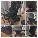 Cybex priam Butterfly i foteliki z bazami