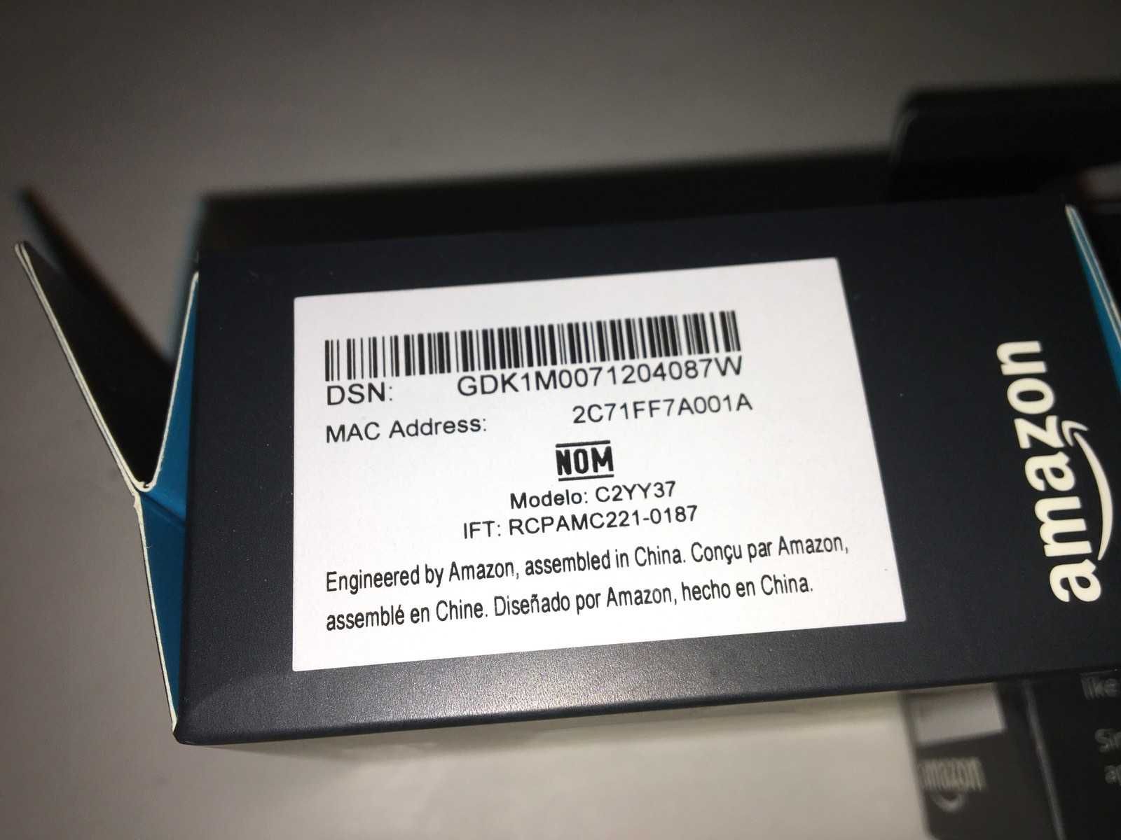 Умная розетка Amazon smart plug works with Alexa. Новая.