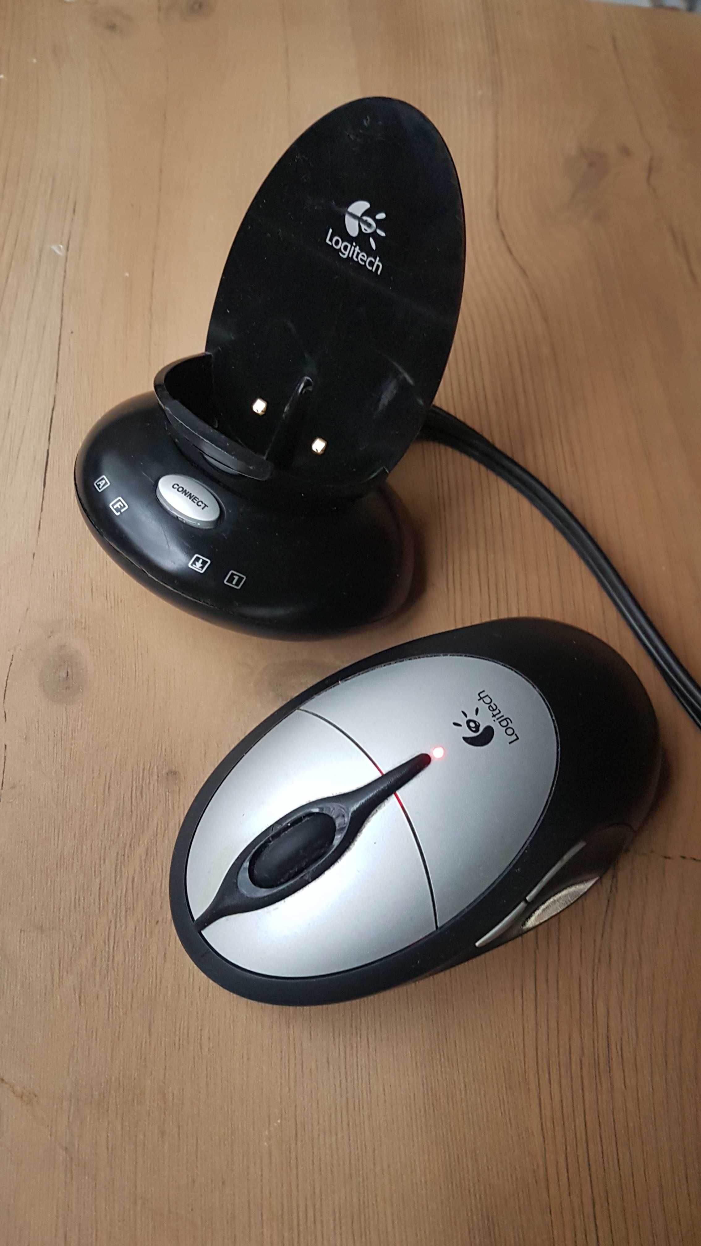 Logitech zestaw klawiatura mysz bezprzewodowa odbiornik