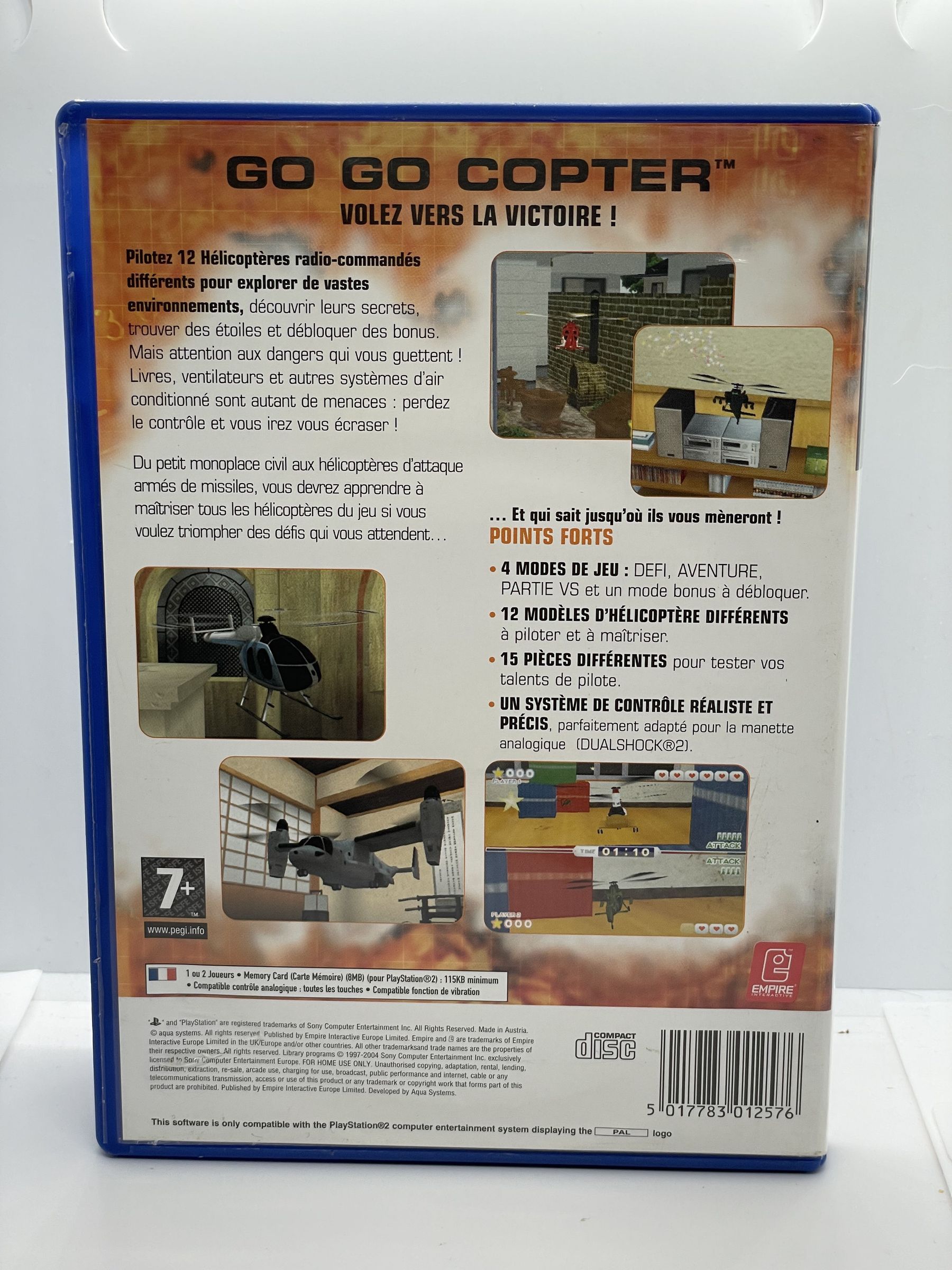 Go Go Copter PS2 PlayStation 2 Po Angielsku
