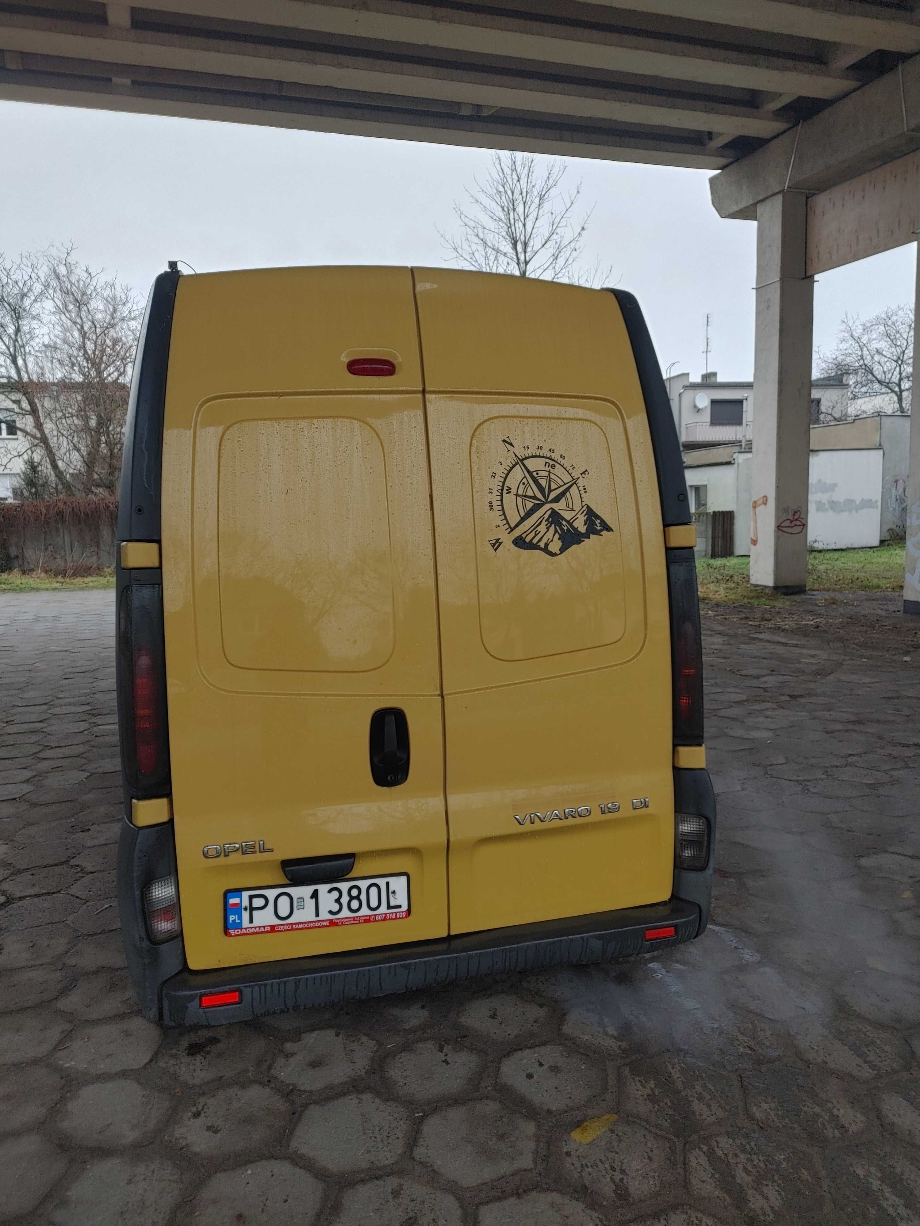 sprzedam kampera na oplu vivaro
