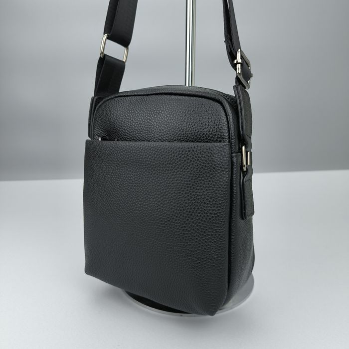 Сумка чоловіча шкіряна через плече мужская кожаная барсетка кожа шкіра