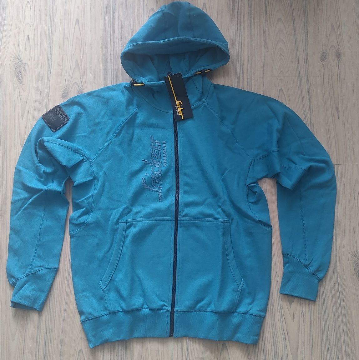2880 Snickers L Ocean bluza na lato  z kapturem robocza serwisowa