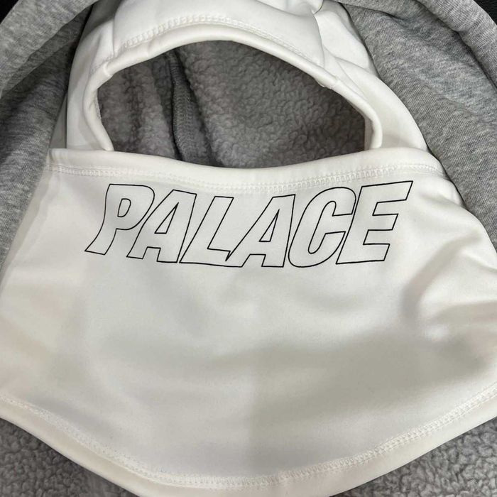 Palace Balaclava Hoodie сіра худі светр кофта балаклава пелас