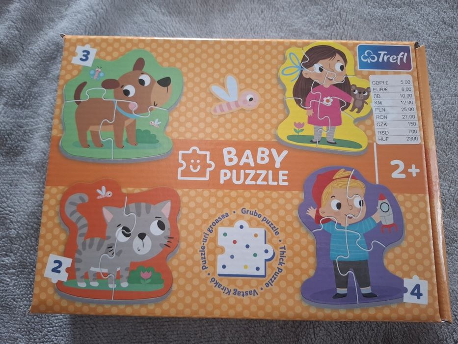 Pierwsze Puzzle dla malucha  2+