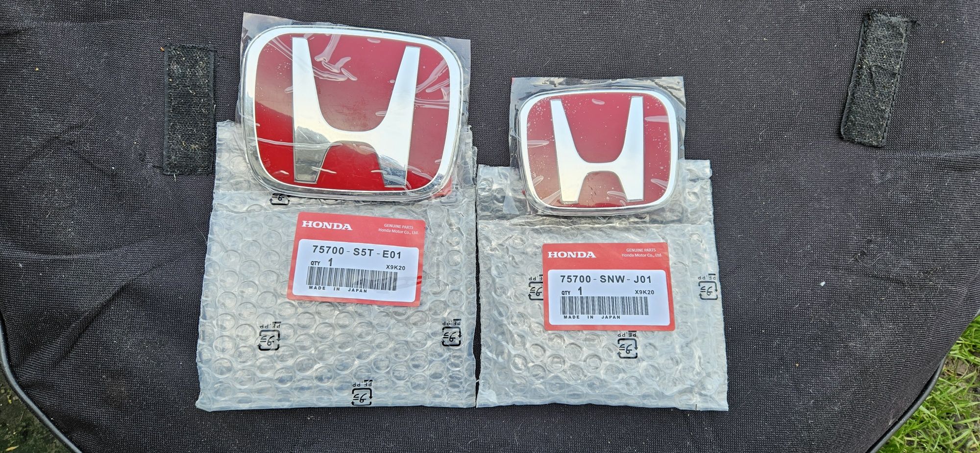 Nowy emblemat H czerwony 92x75 oraz 123x100 EP3 TypeR polift przedlift
