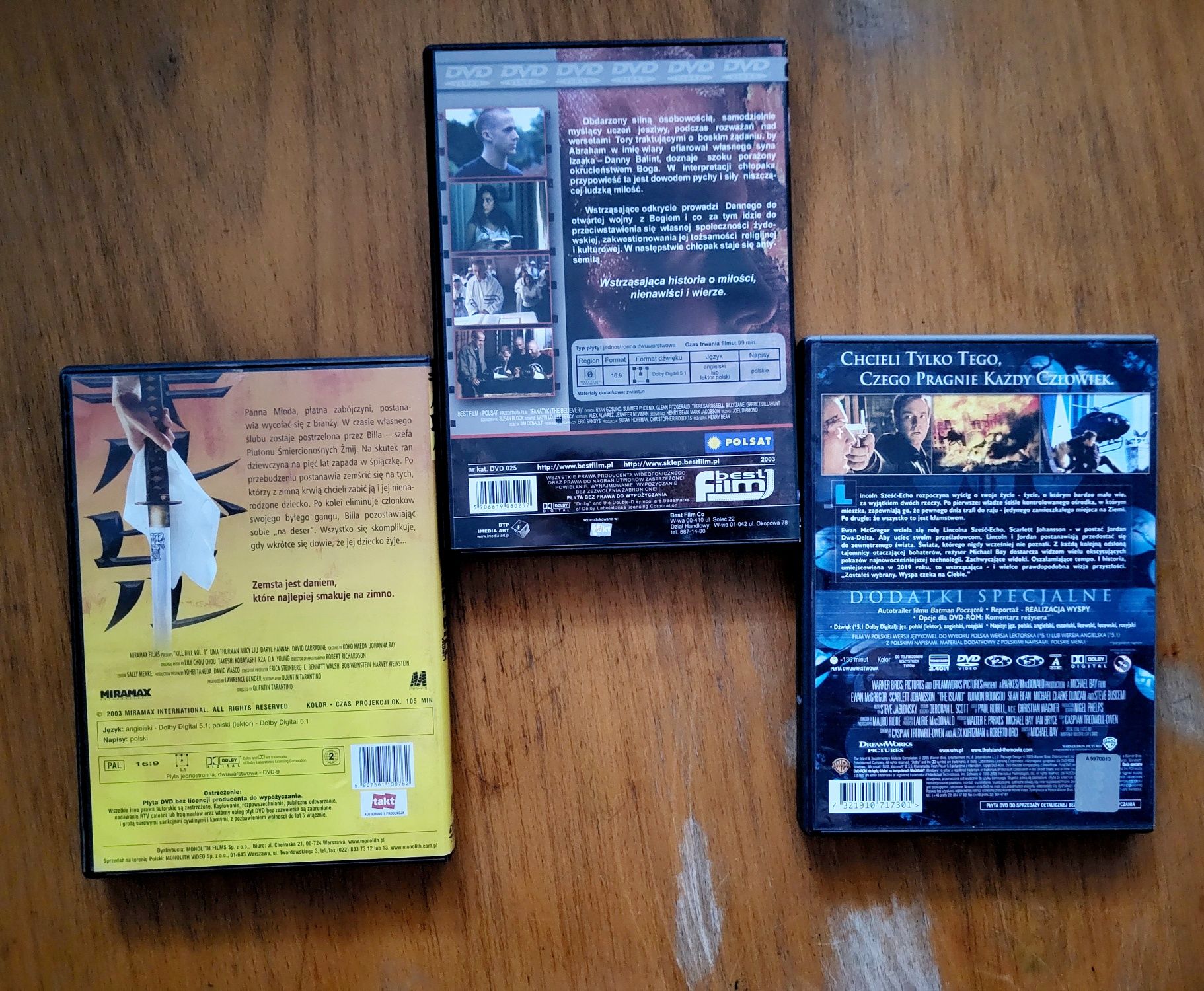 Filmy DVD Kill Bill Fanatyk Wyspa