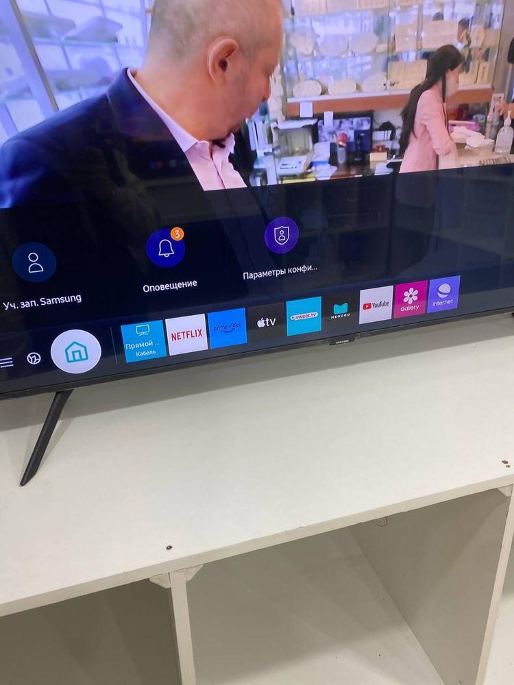 Телевізор Samsung 50 дюймів QE50Q65TAUXUA QLED 4K гарантія smart