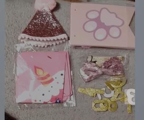 Прикраси на собачу вечірку