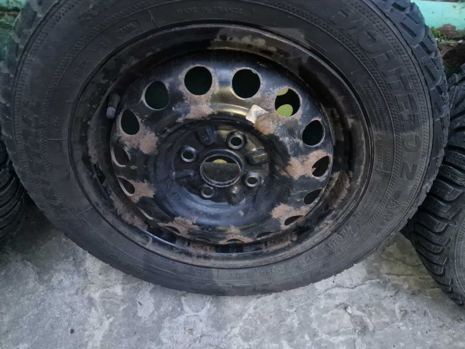 Koła 175/65/14 82T Zimowe Felgi 14" 4x100 ET 39  O 54.1  Aygo, C1, 107