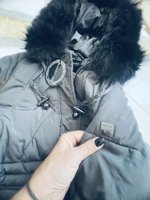 Пальто зимове стьобане  PEGGY-HO ITALY р М ,XL
