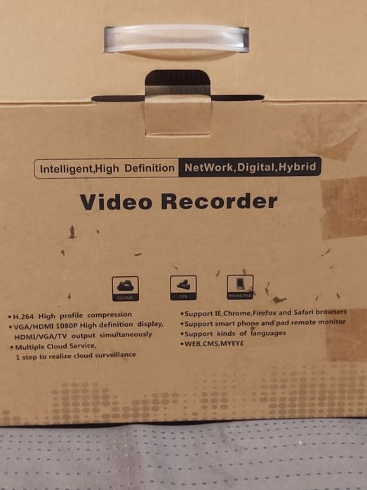 Регистратор домашний SVS SVS-2AHD804 для AHD + IP камер