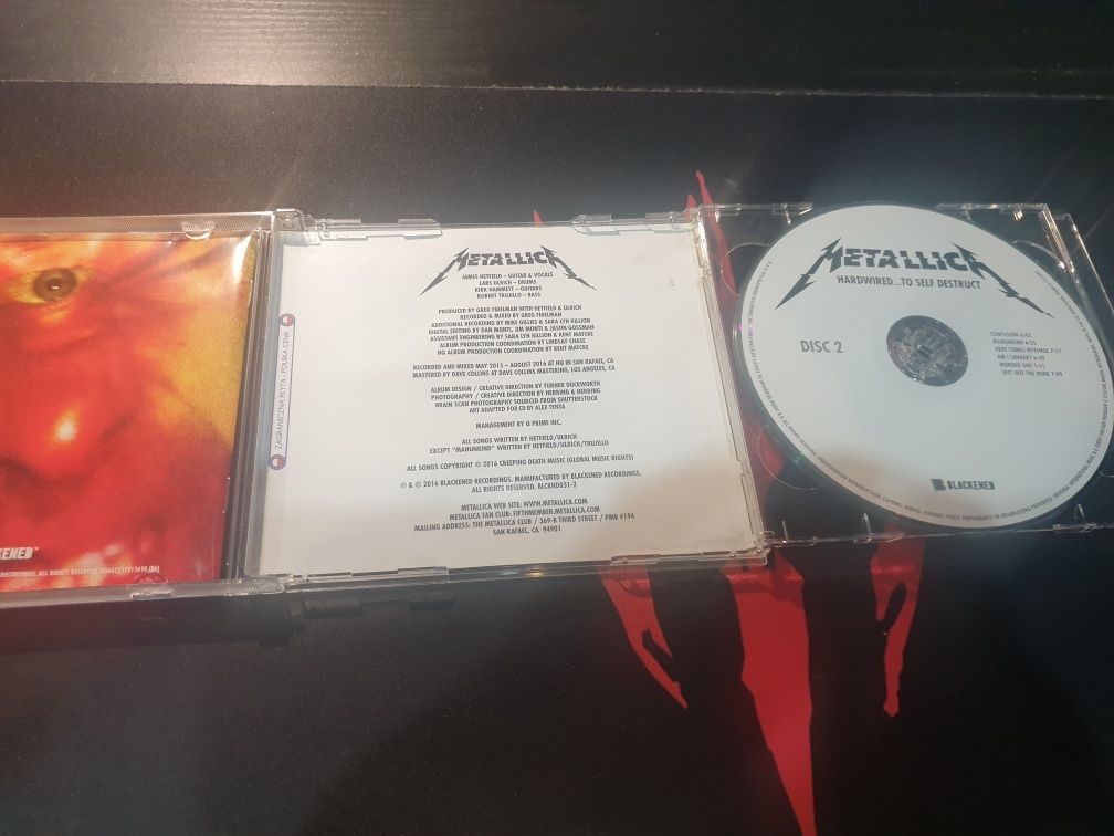 Metallica Hardwired... to self-destruct płyta CD