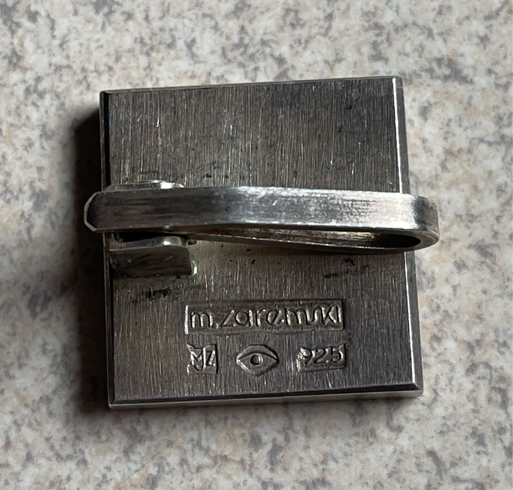 Srebrne klipsy M. Zaremski