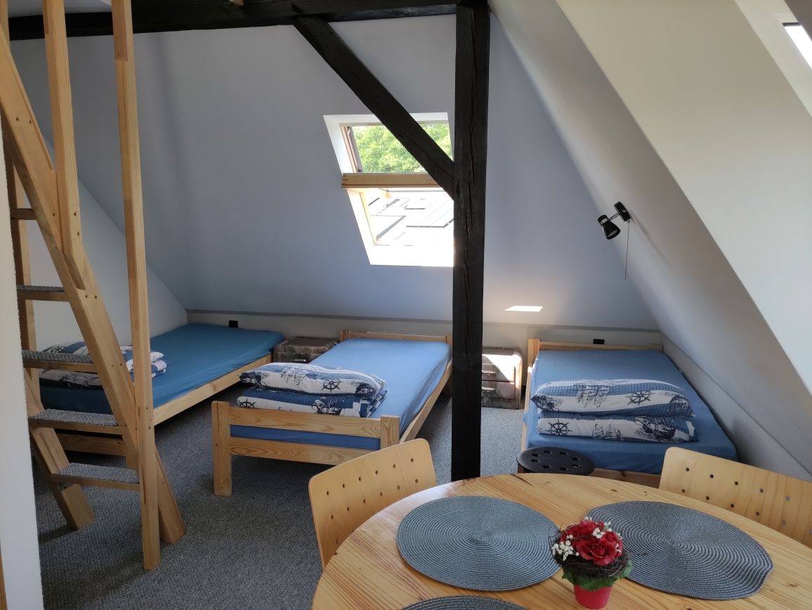 apartament z antresolą, parking - 10 minut do plaży zachodniej