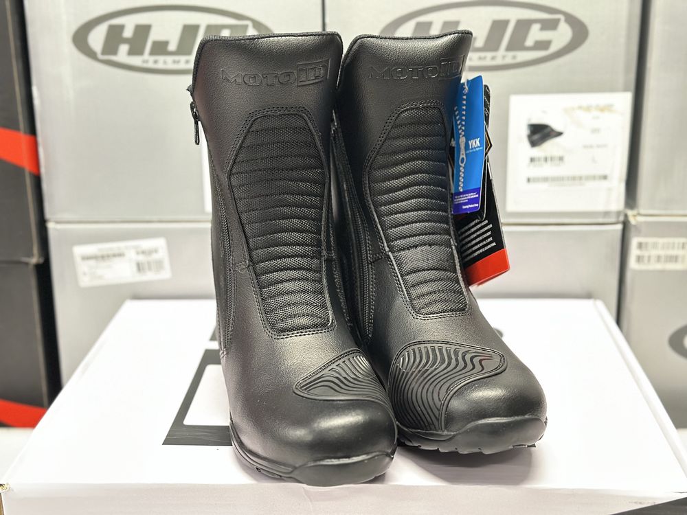 Turystyczne buty motocyklowe Moto ID Grande Podwojny zamek, Membrana!