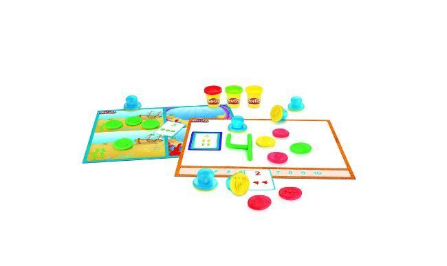 Набор пластилина Play-Doh Shape and Learn Numbers, Парикмахерская
