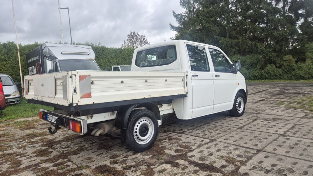 Volkswagen Transporter T5 1.9TDI doka brygadowka paka