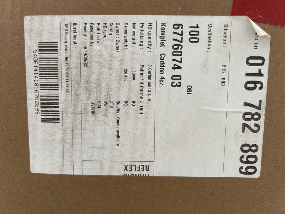 Zestaw ogrodowy Komplet wypoczynkowy Caddoa 4 osobowy + Stół