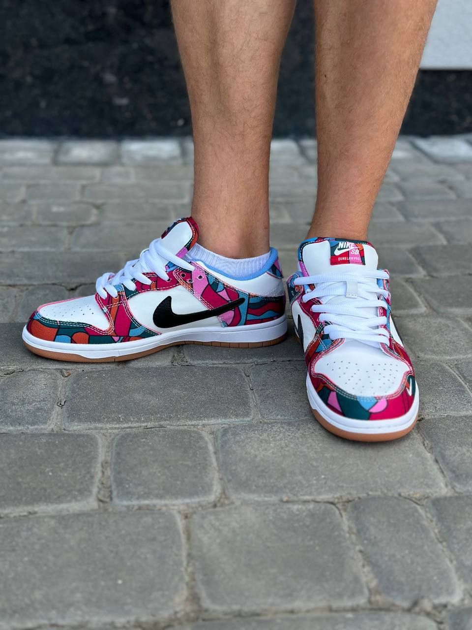 Кросівки чоловічі Nike SB Dunk Low Pro Parra Abstract Art