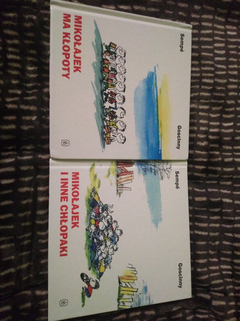 2 książki z serii Mikołajek