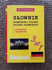 słownik niemiecko- polski Buchmann