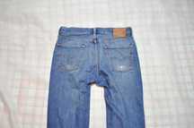 LEVIS 514 88cm 32/32 męskie spodnie jeansowe prosty krój s3
