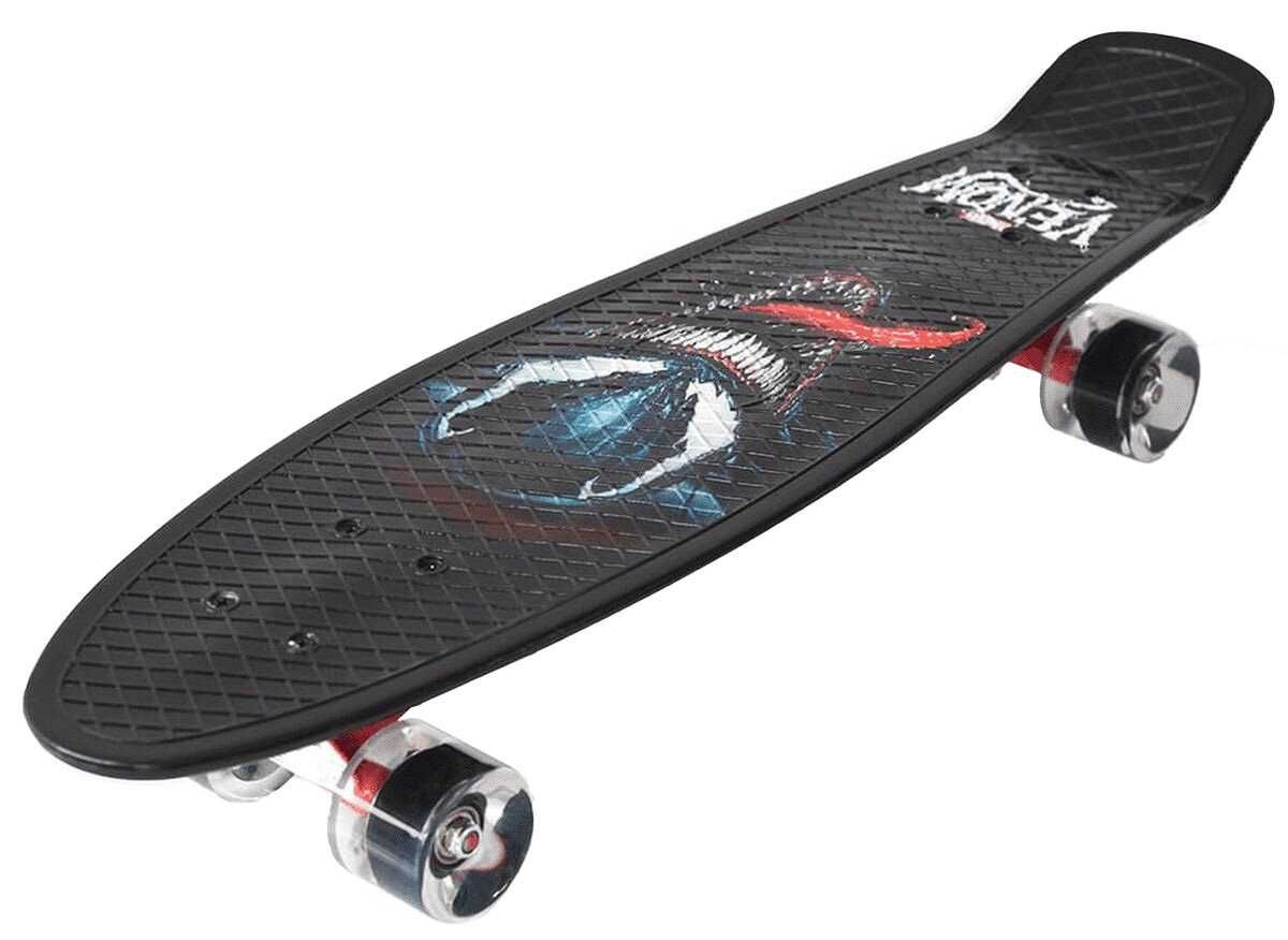 Wyprzedaż -50%! Nowa duża 67cm Deskorolka MARVEL Venom 59966 fishboard