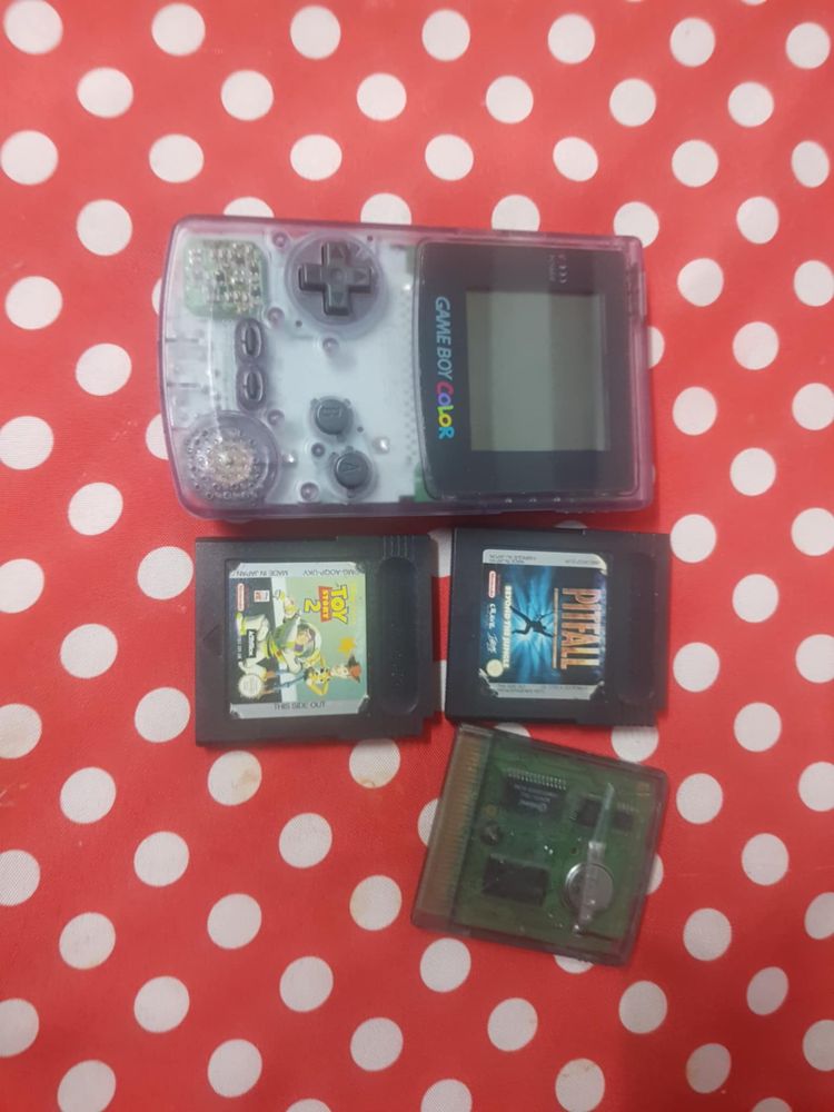 Game boy coler edisao especial 3 jogos