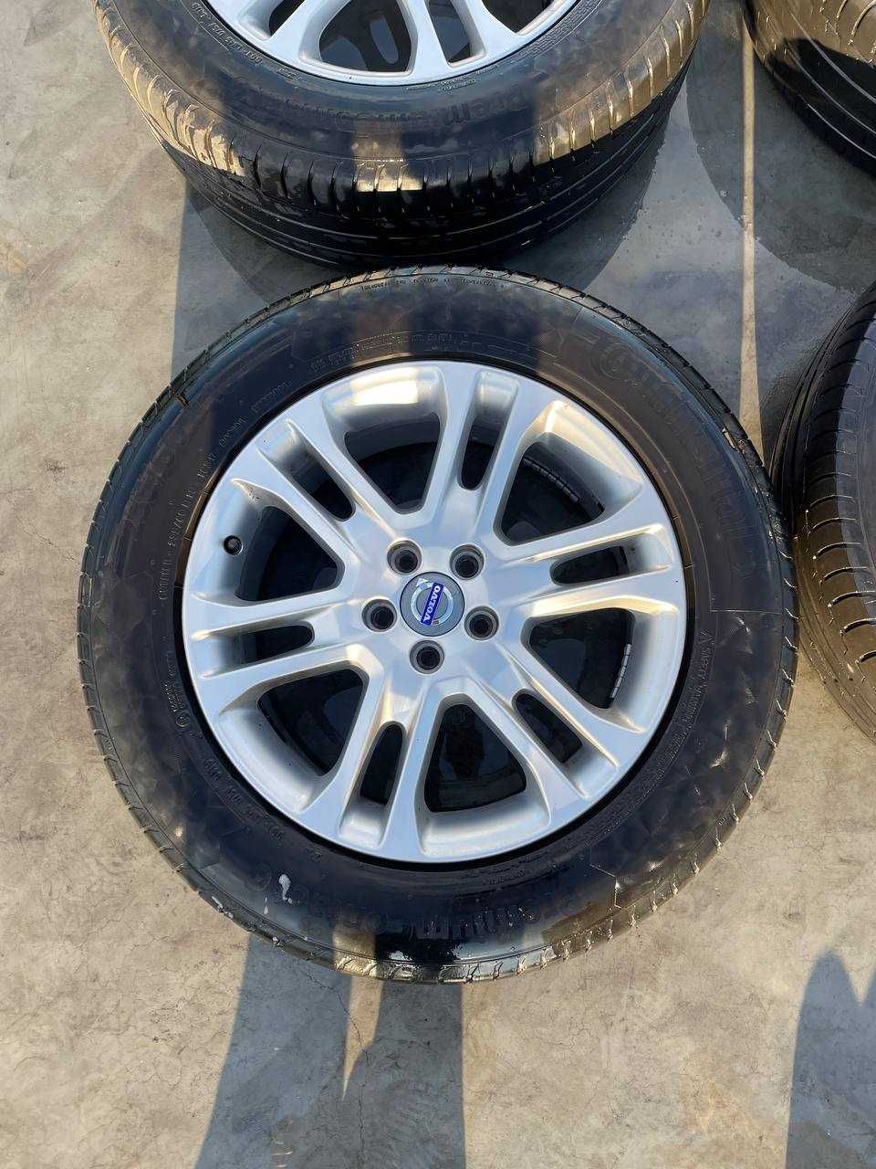 FELGI VOLVO + opony continental rozstaw 108x5 235/60/18r