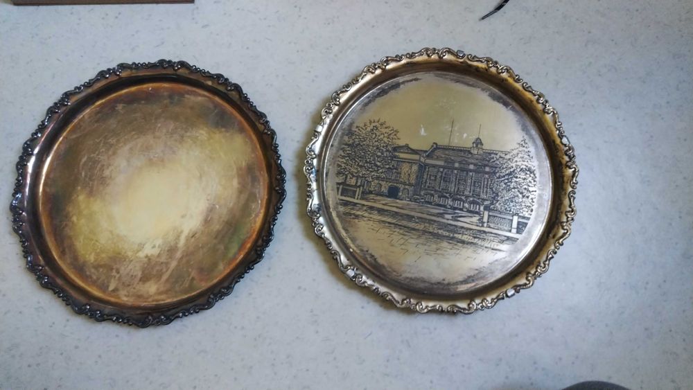 Срібні тарілки 830 проби