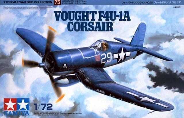 Tamiya 60775 Vought F4U-1A Corsair 1/72  model do sklejania