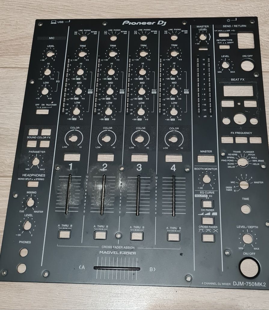 Panel Pioneer DJM 750 mk2 -uzywany