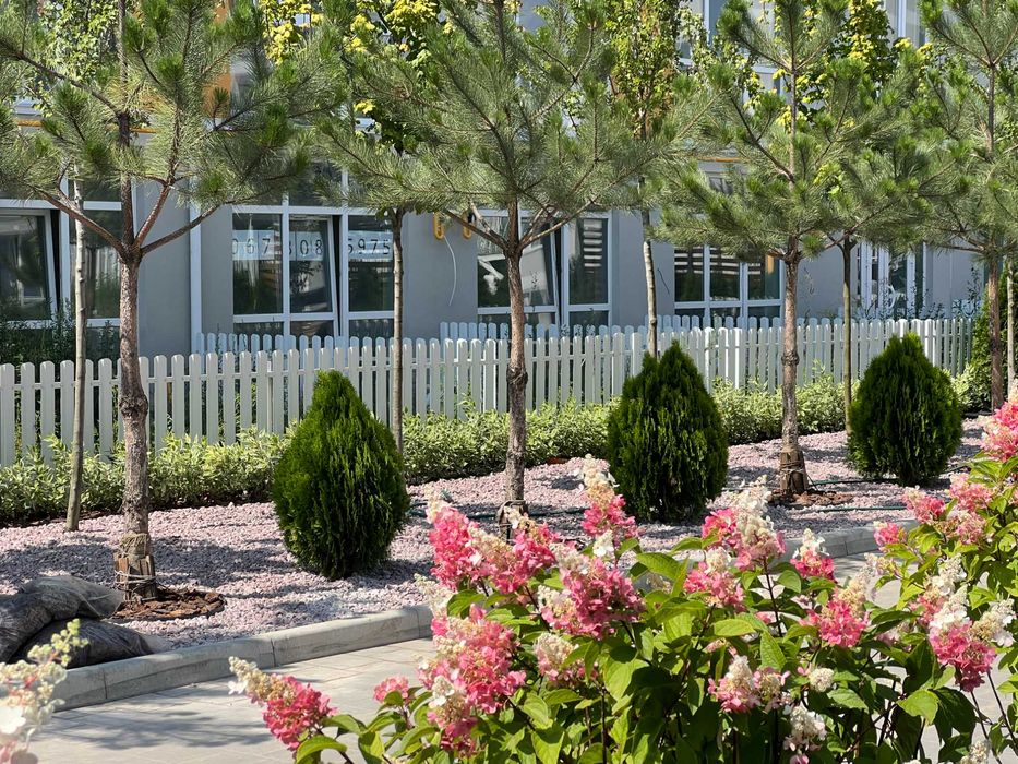 Велика квартира 55 м² із вітальнею та кухнею-їдальнею ЖК Sanville Park