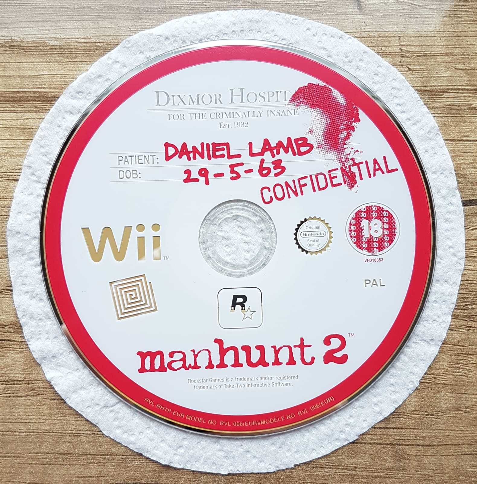 Manhunt 2 gra prezent Nintendo Wii