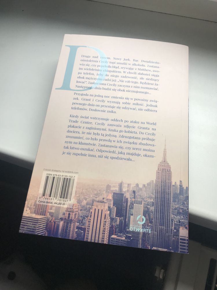 Emily Giffin Kłamstwa od Serca książka wydawnictwo otwarte