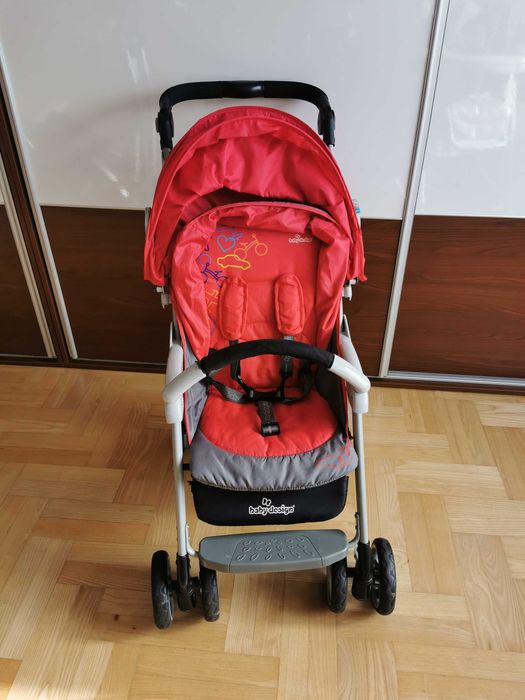 Wózek spacerowy Baby Design składany.