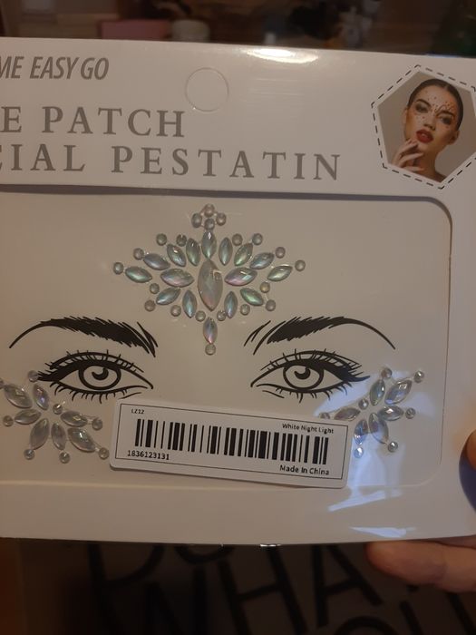 Стрази для обличчя волосся нігтів наклейки на лицо тату