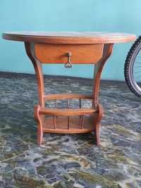 Stolik biurko prawdziwe drewno