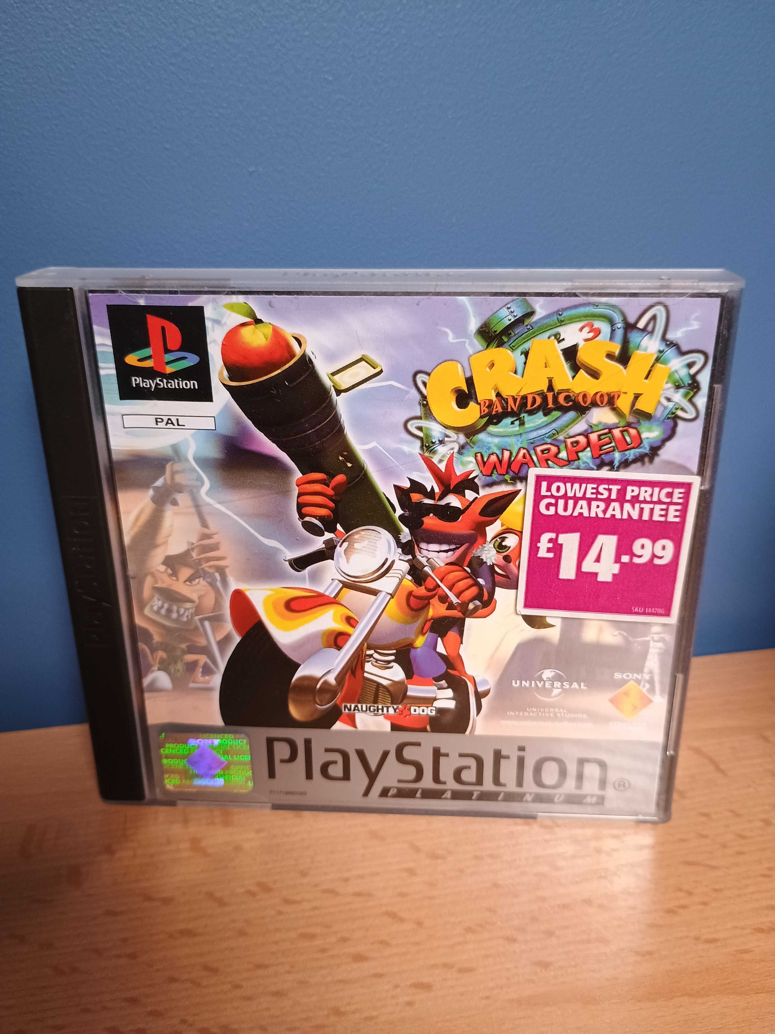 Crash Bandicoot Warped PS1 PSX Playstation 1 3XA komplet