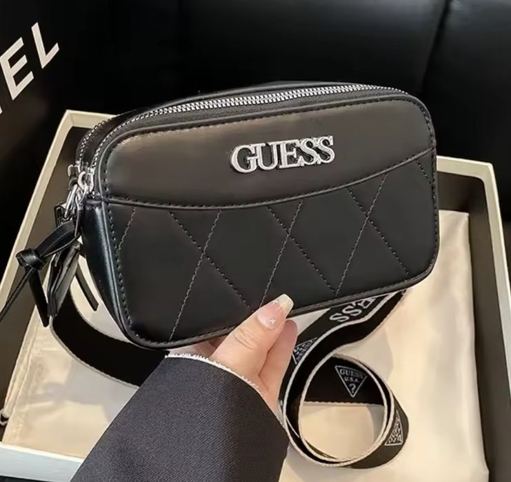 Torebka damska premium nerka kopertówka czarna