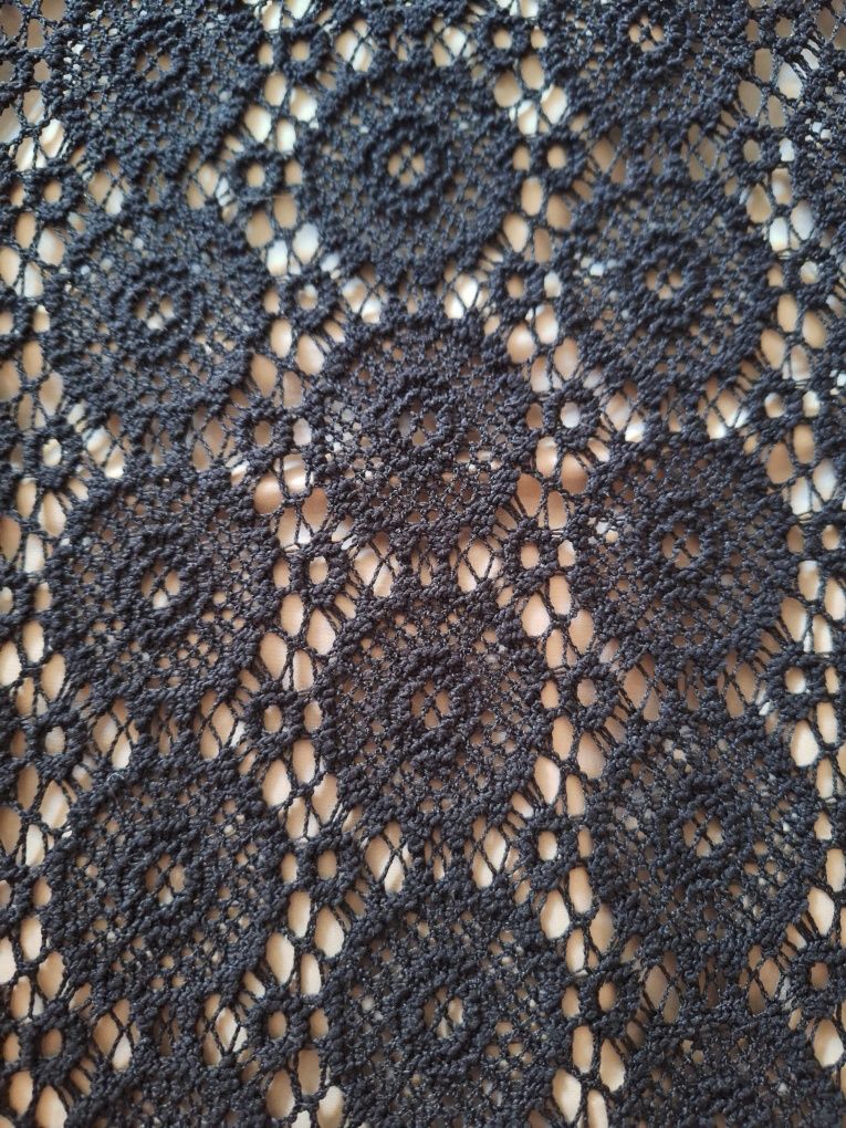 Czarna sukienka z koronki rozmiar 48/50, 4XL/5XL