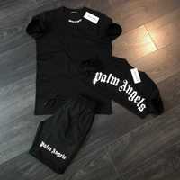 Conjunto t-shirt + calções Palm Angels S