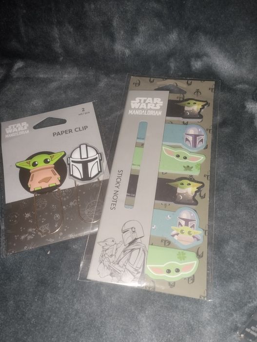 Star Wars zestaw spinacze i karteczki samoprzylepne