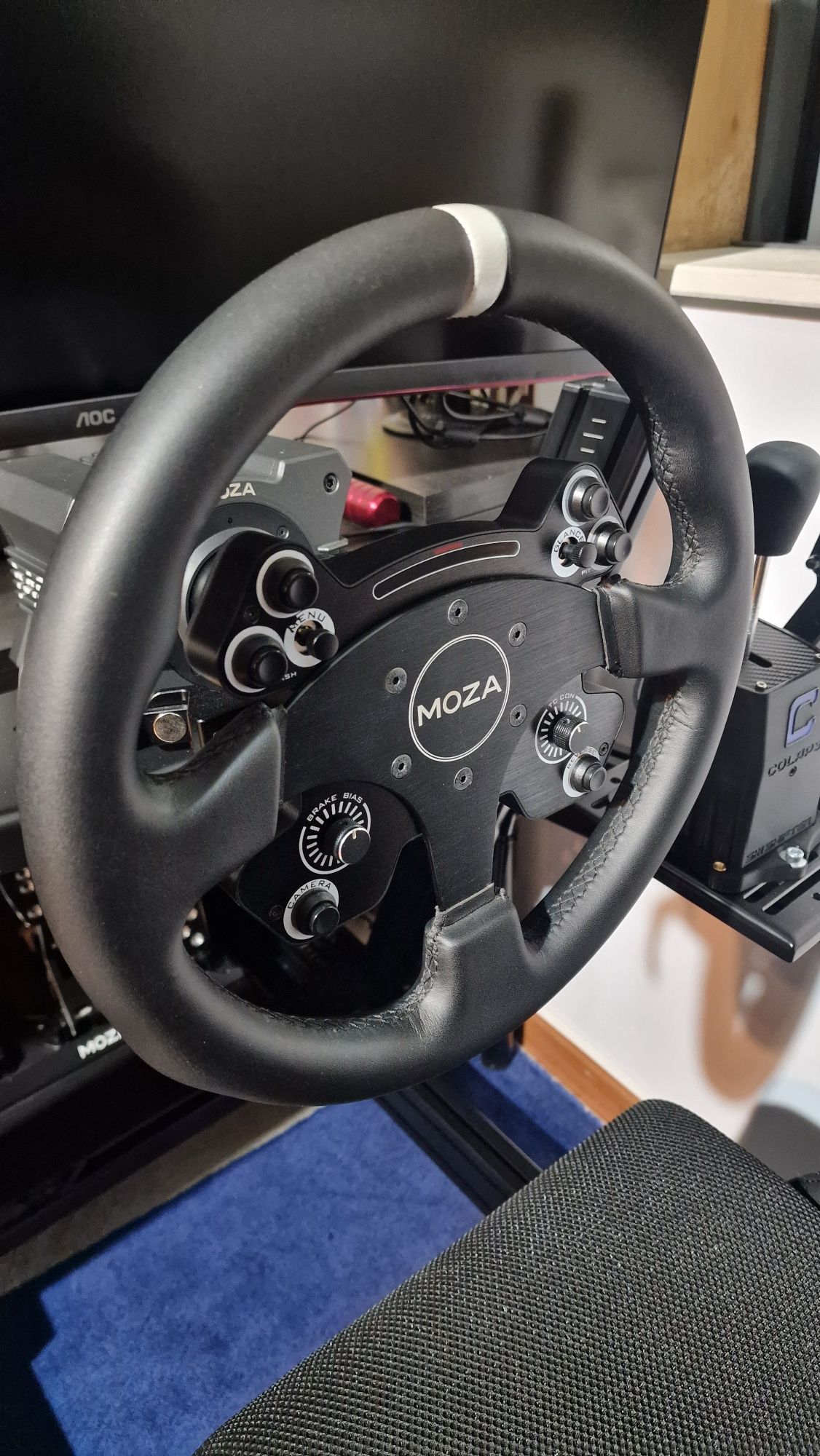 Cockpit Simulador Direct Drive Next level racing Moza