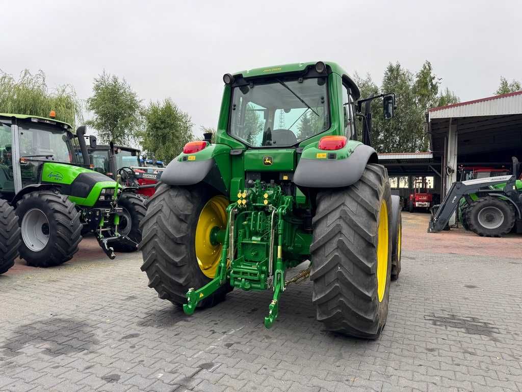 JOHN DEERE 6534 / Przednia oś amortyzowana TLS / PowrQuad Plus /
