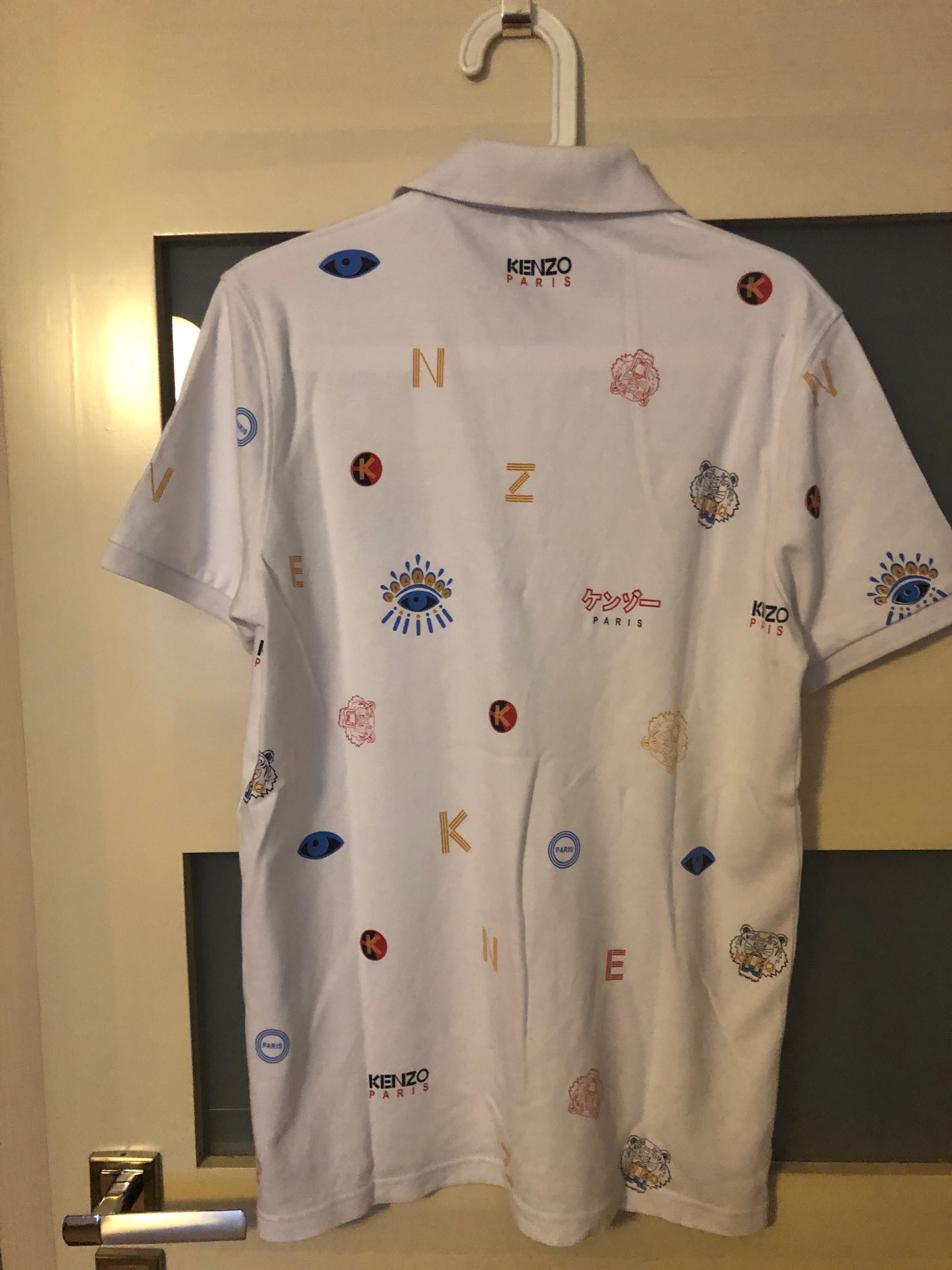 Kenzo koszulka polo t-shirt bawełna