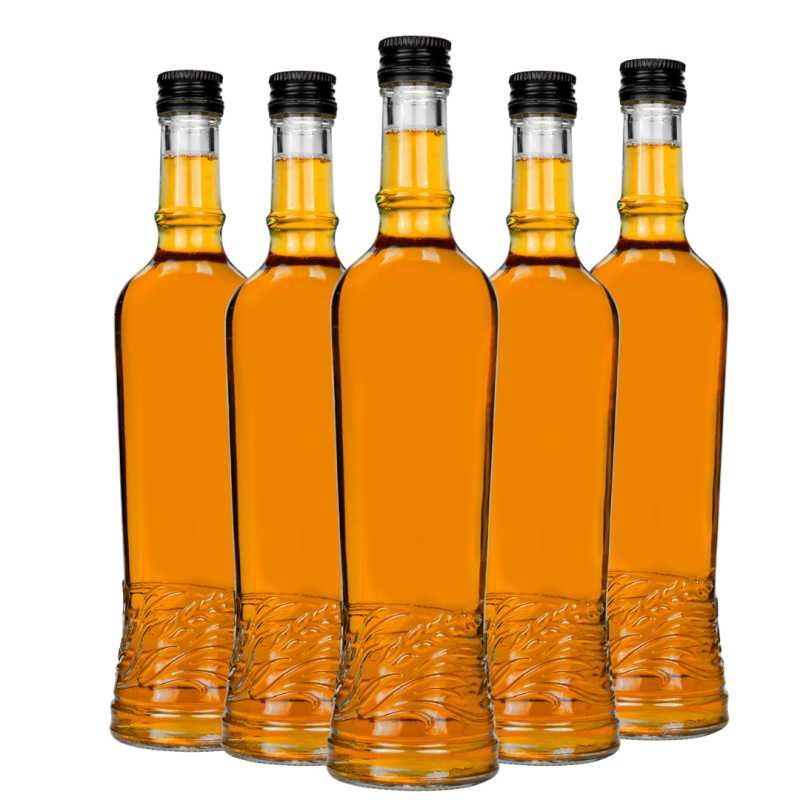 Zestaw 10 sztuk Butelka szklana Toast 500 ml na zakrętkę